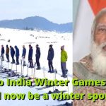PM Modi inaugurates Khelo India Winter Games in Gulmarg, J&K.