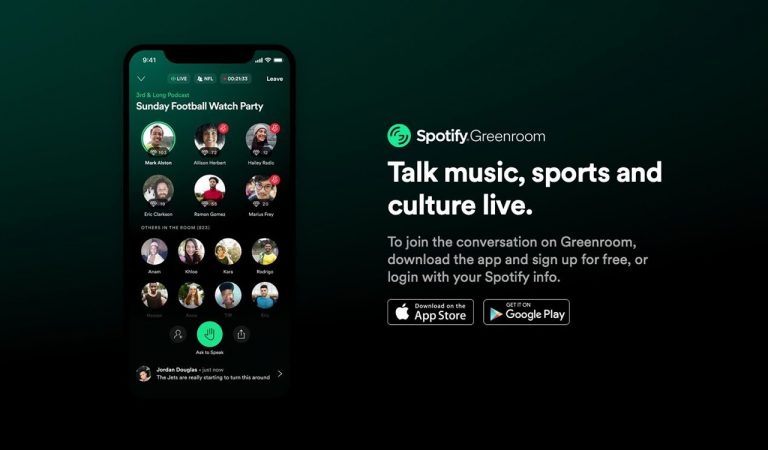 Spotify Launches ‘Spotify Greenroom’ For Clubhouse-like Live Audio Rooms