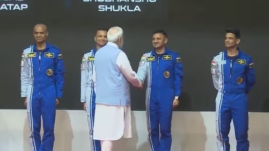 Names of 4 astronauts of ISRO for the Gaganyaan mission revealed by PM Modi 